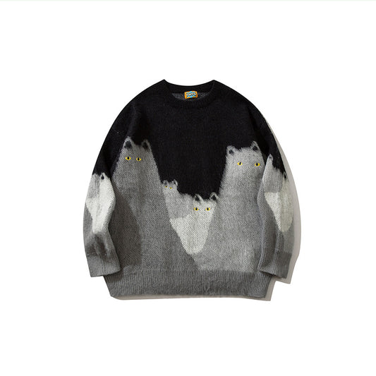 Cat Knit Sweater
