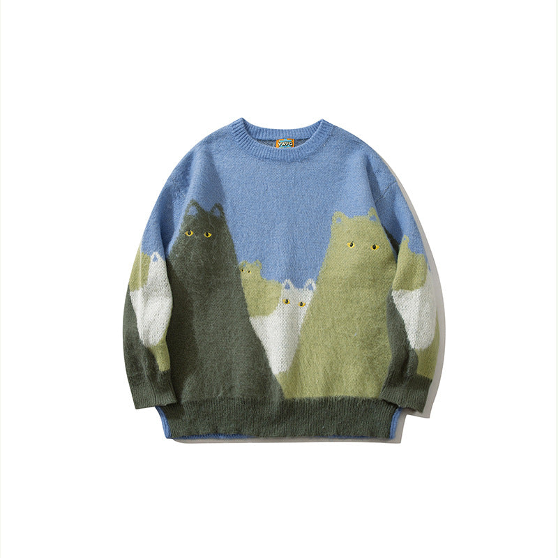 Cat Knit Sweater