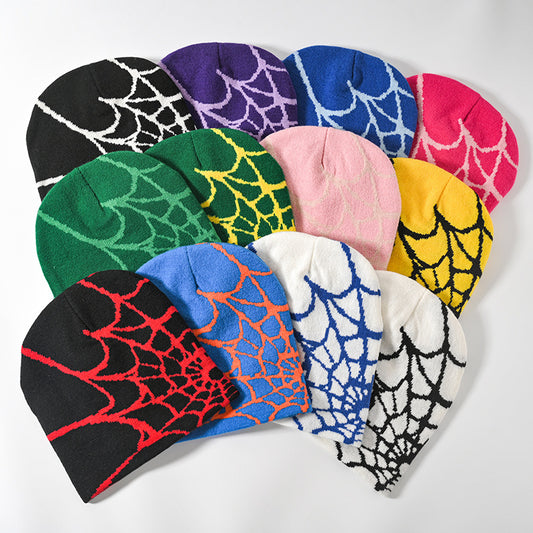 Spider Web Beanie