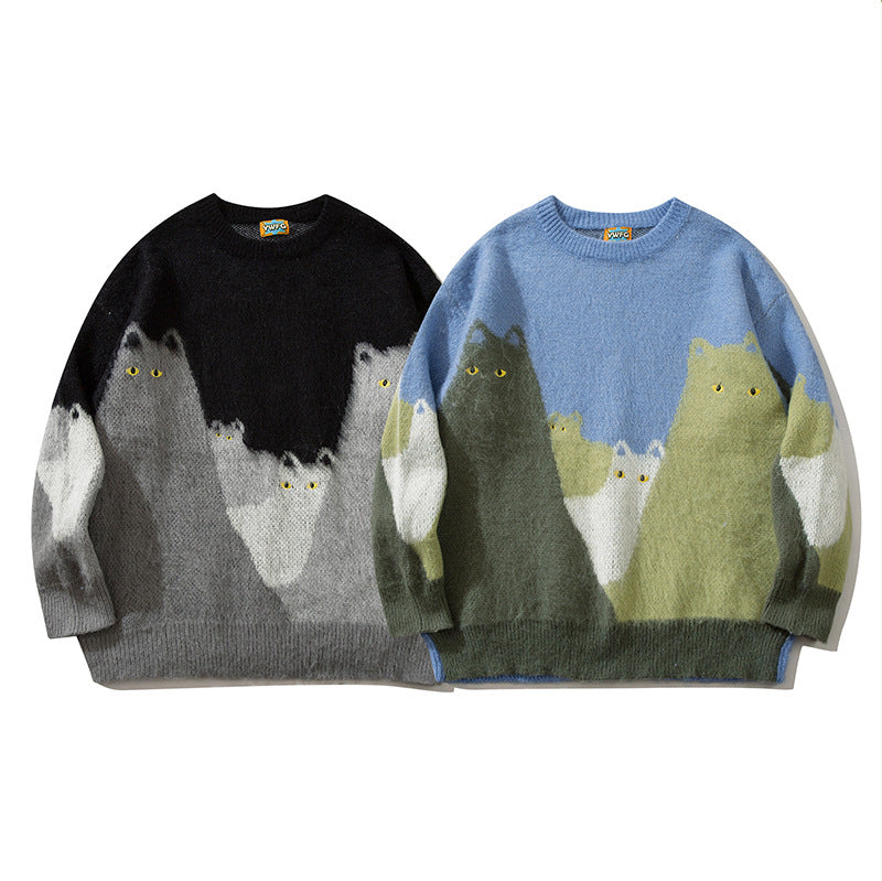 Cat Knit Sweater