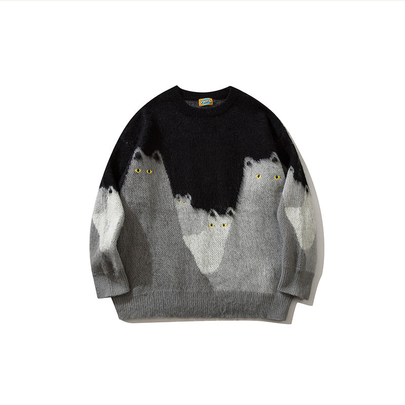 Cat Knit Sweater